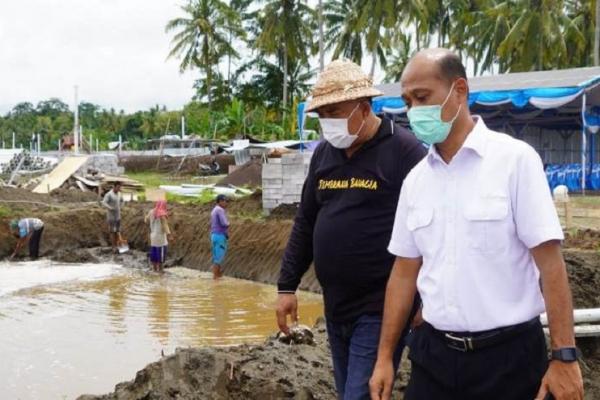 Program terobosan pengembangan perikanan budidaya yang berorientasi ekspor dengan komoditas unggulan salah satunya adalah udang. Serta dalam rangka pencapaian target produksi udang nasional