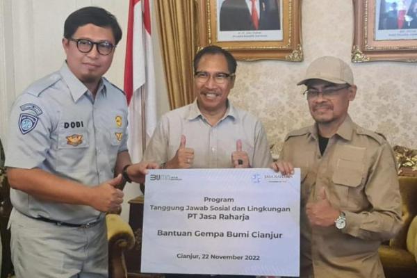 Bantuan Bagi Korban Bencana Cianjur Jasa Raharja Melalui Program TJSL