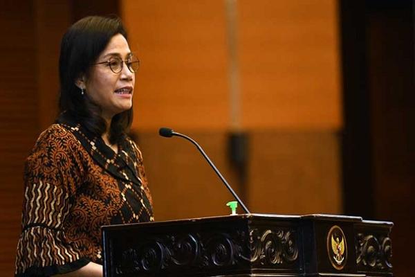 Menteri Keuangan Republik Indonesia Sri Mulyani menyampaikan jawaban pemerintah atas pemandangan umum fraksi-fraksi DPR RI terhadap RUU APBN Tahun Anggaran 2024.