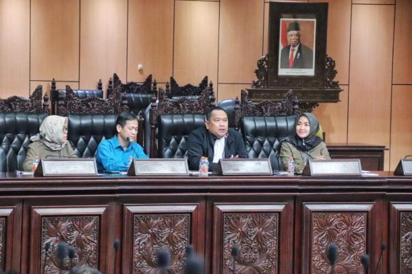 Terima Delegasi SMAN 1 Leuwiliang, Indro Gutomo: Pentingnya Menjaga Persatuan dan Kesatuan Sejak Usia Muda