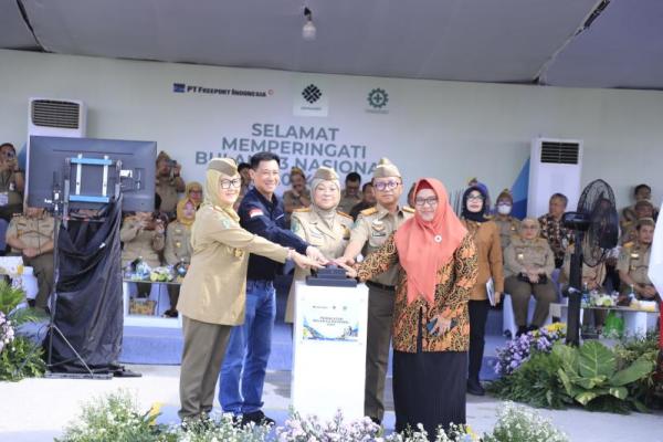 Menaker Canangkan Bulan K3 Nasional 2024 di Smelter Freeport Gresik