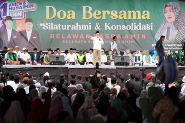 Gus Imin menilai masyarakat Bali sangat ini segera terwujud perubahan dan perbaikan yang lebih baik.