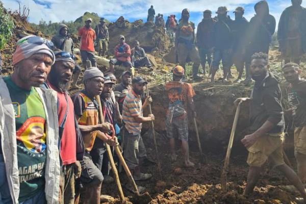 Pemerintah Papua Nugini Sebut Longsor Mengubur Lebih dari 2.000 Warganya