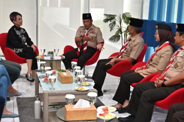 Pramuka memandang media massa sebagai relasi yang kuat dengan membangun Media Sahabat Pramuka