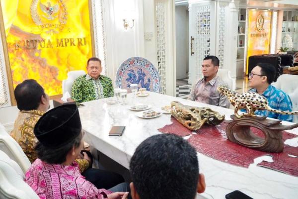 Terima Pengurus GPPI, Ketua MPR Ajak Jaga Kondusifitas Jelang Pilkada Serentak