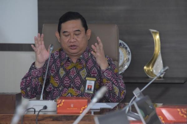 Deputi Bidang Pengkajian dan Pemasyarakatan Konstitusi MPR Dialog dan Berdiskusi dengan Tim Peneliti BRIN