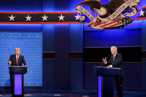 Debat Calon Presiden Biden-Trump: Apa Saja yang Harus Diperhatikan?
