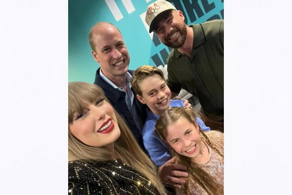 Eras Tour London, Royal Swifties Foto Bareng dengan Artis Idola Taylor Swift 