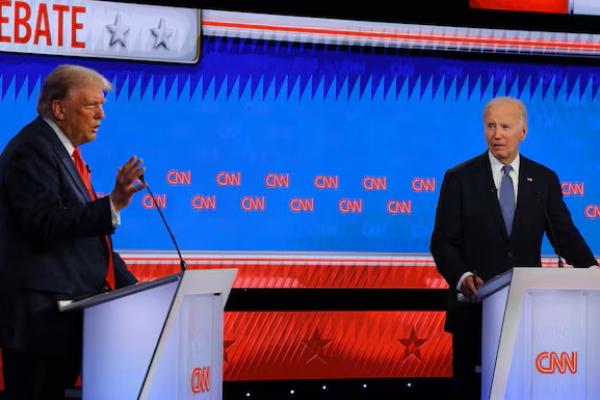 Debat Pilpres AS: Tanpa Jabat Tangan, Begini Penampilan Trump-Biden dalam Debat Pertama