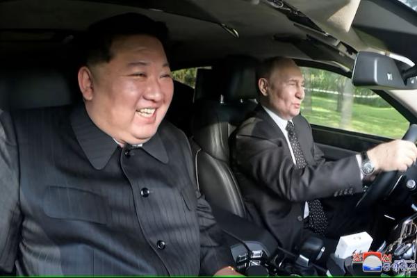 Hadiahkan Mobil Mewah kepada Kim, Suku Cadang Pemberian Putin Ternyata asal Korsel