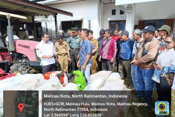 Tingkatkan Produksi Pangan, Kementan Genjot Pompanisasi di Malinau