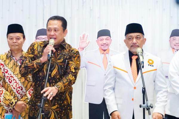 Bertemu Presiden PKS Ahmad Syaikhu, Ketua MPR RI Bamsoet Terima Aspirasi Usulan Pimpinan DPR Diisi Seluruh Perwakilan Partai Politik di DPR