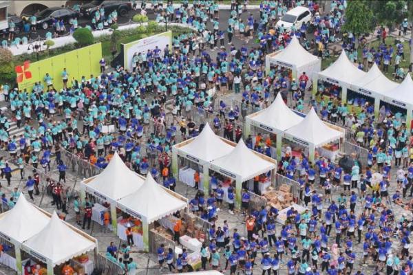 Diikuti Puluhan Ribu Peserta Riau Bhayangkara Run 2024 Pecah Rekor