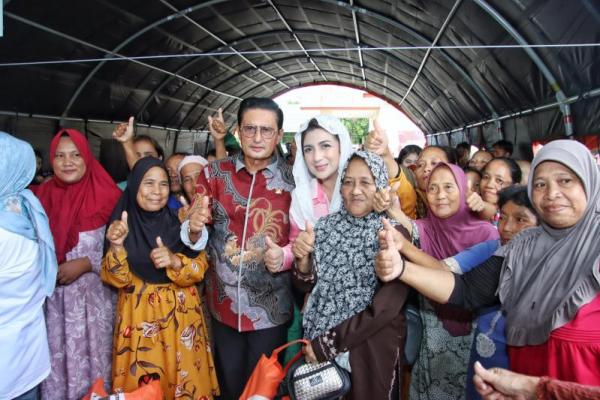 Pulang Kampung, Fadel Muhammad Tinjau Penanganan Korban Banjir di Gorontalo