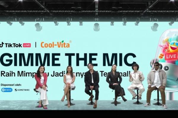 TikTok LIVE kembali menghadirkan ajang pencarian bakat nasional bertajuk `Gimme The Mic`