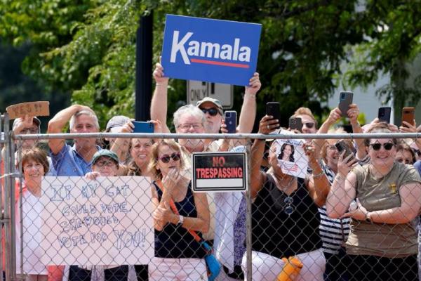 Trump Dekati Pendukung Kripto, Harris Pilih Disebut Underdog dalam Pilpres AS