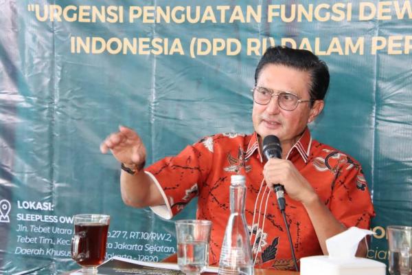 Fadel Muhammad: Collaborative Parliament Upaya Menghilangkan Persaingan DPR - DPD