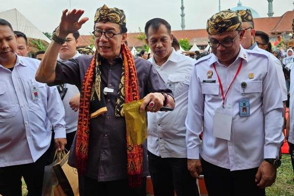 Menkumham Yasonna Laoly resmikan 51 Desa/Kelurahan Sadar Hukum di Kanwil Kemenkumham Banten