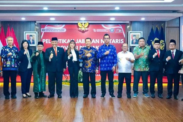 Hadiri Pengambilan Sumpah Jabatan Notaris, Ketua MPR Dorong Optimalisasi Cyber Notary