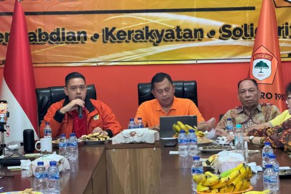 PPK Kosgoro 1957 menjatuhkan dukungan kepada Bahlil Lahadalia sebagai Ketua Umum DPP Partai Golkar 2024-2029.