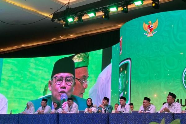 Ketua DPP Partai Kebangkitan Bangsa (PKB), Abdul Muhaimin Iskandar, membeberkan capaian dan prestasi partai selama lima tahun kepemimpinannya.