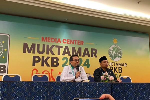 98 persen dari 2.888 peserta Muktamar Partai Kebangkitan Bangsa (PKB) di sudah tiba Nusa Dua Convention Center, Bali