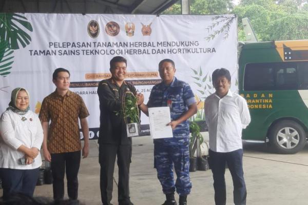 Barantin Periksa 4.000 Lebih Tanaman Herbal untuk TSTH2 Sumatera Utara