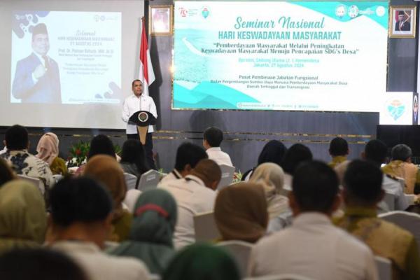 Wamendes PDTT memaparkan bahwa melalui keswadayaan, terbukti tidak hanya membangun infrastruktur fisik, tetapi juga memperkokoh fondasi sosial dan budaya yang menjadi dasar bagi kemajuan bangsa