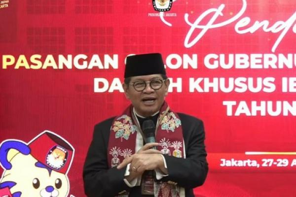 Hasan menjelaskan bahwa Pramono cukup mengajukan cuti selama masa kampanye Pilgub Jakarta