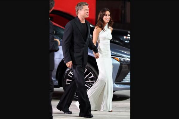 Hindari Angelina Jolie, Brad Pitt dan Ines de Ramon Debut Karpet Merah Premier Wolfs