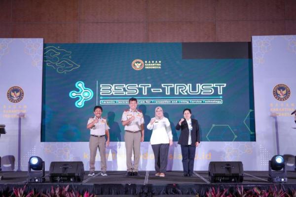 Hemat Anggaran Rp5,54 Miliar, Barantin Luncurkan Sistem Best Trust