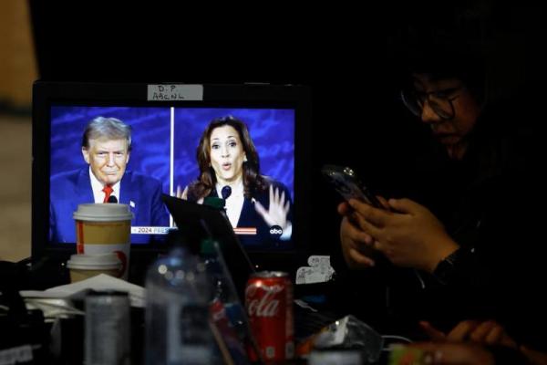 Saham Media Trump Merosot karena Taruhan Kemenangan Harris Meningkat Usai Debat