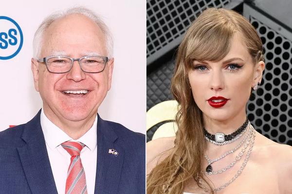 Bersyukur Didukung Taylor Swift, Tim Walz Berharap pada Swifties untuk Pilpres 2024