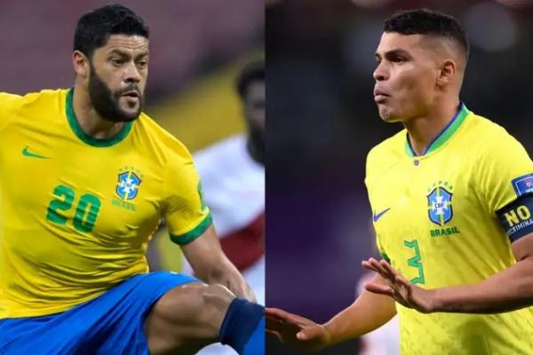 Rivaldo Desak Pelatih Brasil Panggil Thiago Silva dan Hulk