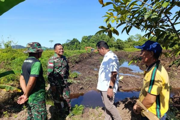 Perkuat Ketahanan Pangan, Kementan dan TNI Bersinergi Percepat Program PAT di Malinau