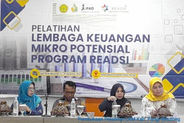 Tingkatkan Ekonomi Desa, Kementan Gelar Pelatihan Lembaga Keuangan di Sulteng