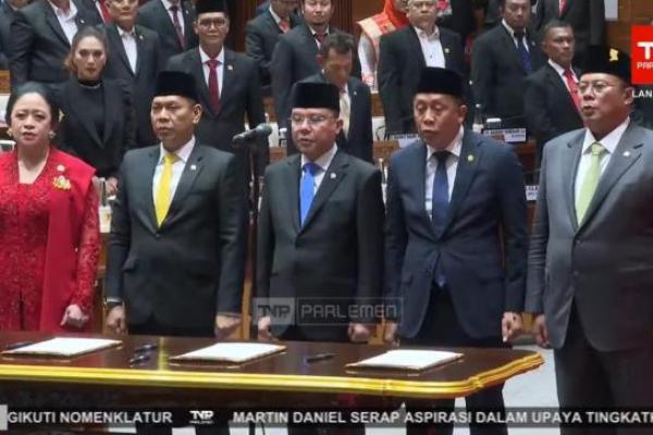 Apakah dapat disetujui sebagai ketua dan sebagai wakil ketua DPR RI 2024-2029.