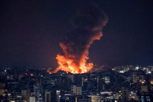 Perluas Operasi Menyasar Pengganti Pemimpin Hizbullah, Serangan Hebat Guncang Beirut