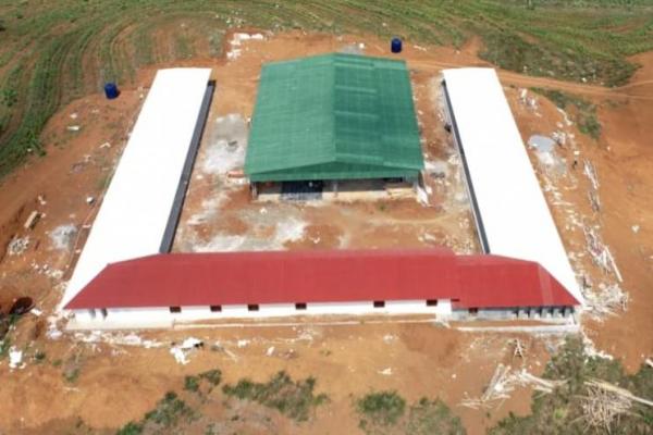 Progres pembangunan SMK Pertanian milik Yayasan JHL Merah Putih Kasih (JHL Foundation) di Ciemas, Sukabumi, Jawa Barat mengalami kemajuan signifikan.