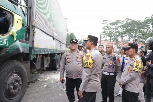 Truk Tabrak Banyak Pengendara di Kota Tangerang Ternyata Tujuan Awalnya ke Bogor