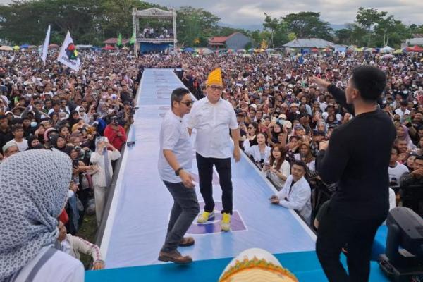 Band Ungu Meriahkan Kampanye Ahmad Ali-Abdul Karim di Parigi