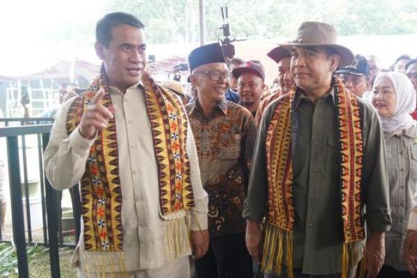 Muzani dan Mentan Amran ke Lampung, Selesaikan Masalah Pertanian dan Peternakan