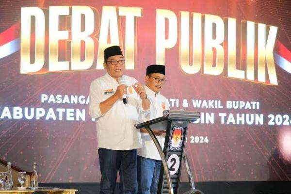 Alasan Pasangan Toha-Rohman Walk Out di Debat Kedua Pilkada Muba