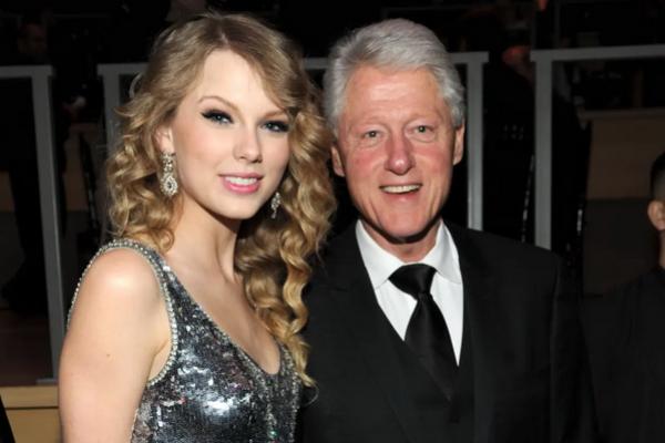 Nonton Eras Tour, Bill Clinton Kagum Stamina Taylor Swift Nyanyi Tiga Jam Lebih