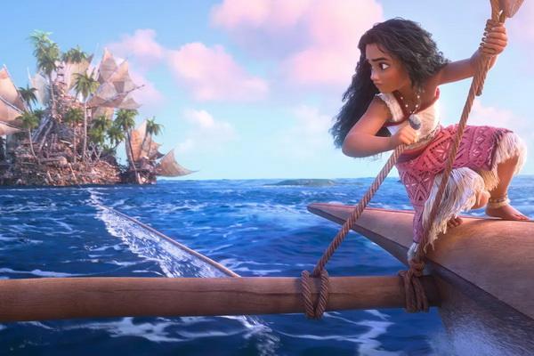 Moana 2 Tayang di Bioskop, Auli`i Cravalho dan Dwayne Johnson Berpetualang Selamatkan Pulau