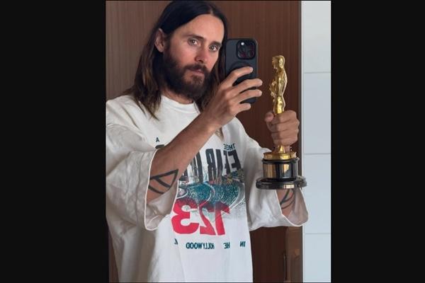 Sempat Hilang Misterius, Jared Leto Senang Temukan Kembali Piala Oscar-nya