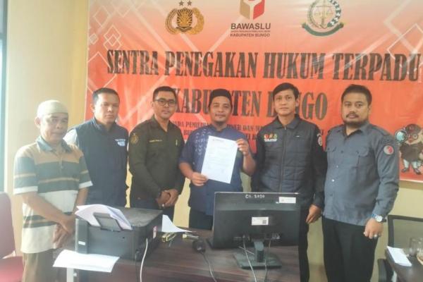 Anggota KPUD dan Bawaslu Kabupaten Bungo Dilaporkan ke DKPP