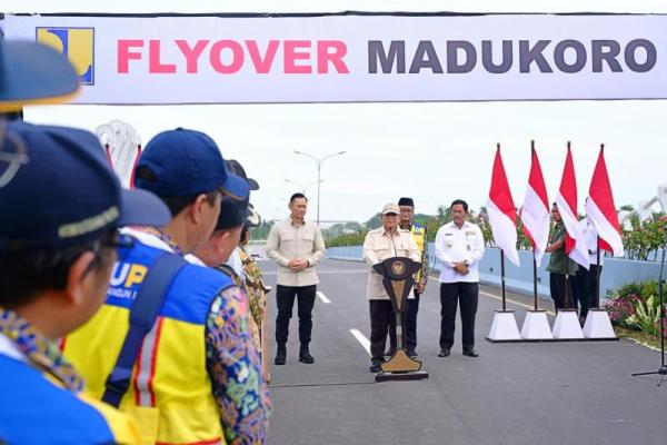 Prabowo Ingatkan Pembangunan Infrastruktur Harus Sesuai Spesifikasi