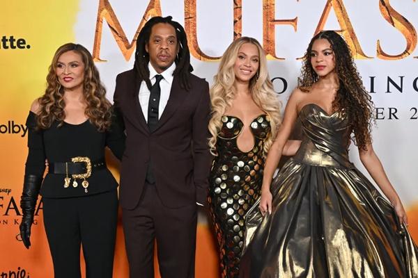 Sehari Usai Dituduh Kasus Pemerkosaan, Jay-Z dan Beyonce Hadiri Premiere Mufasa: The Lion King