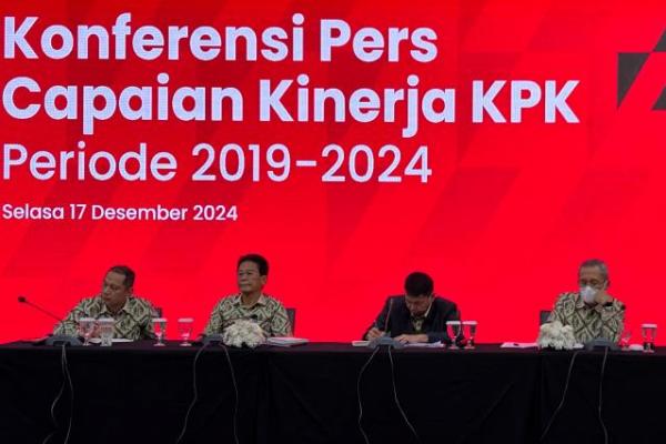 KPK Sudah Jerat 163 Tersangka Korupsi dalam Setahun